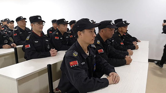安亦保安开展2023年度保安一期提升培训，进一步加强保安各项能力